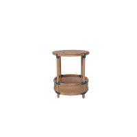 Picture Original Capriccio table with a double shelf for the garden