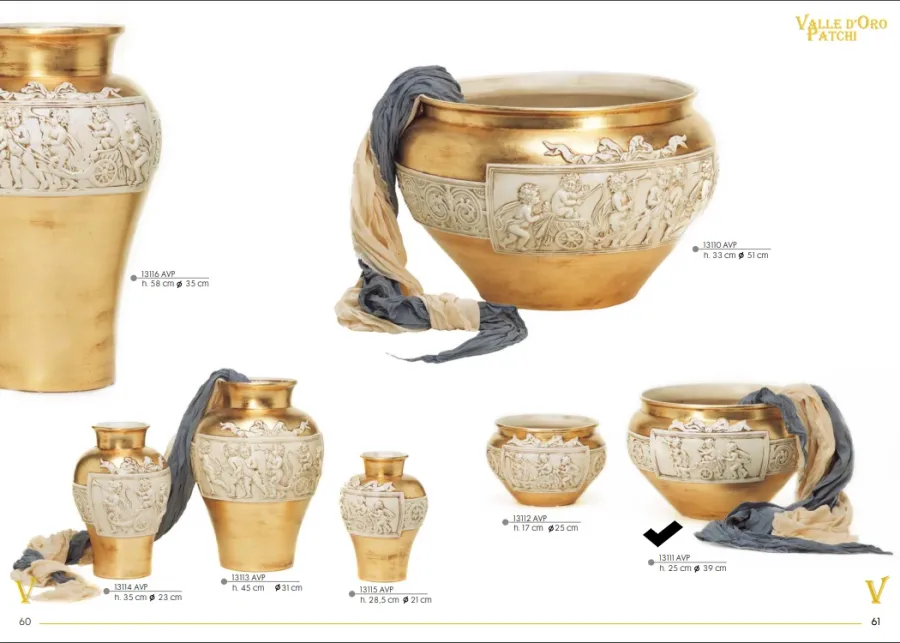 obrazek 1 Antyczna misa/waza z włoskiej ceramiki 25cm - Valle d'oro Patchi