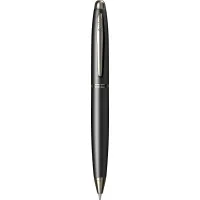 Picture A unique ballpoint pen with a matte black finish