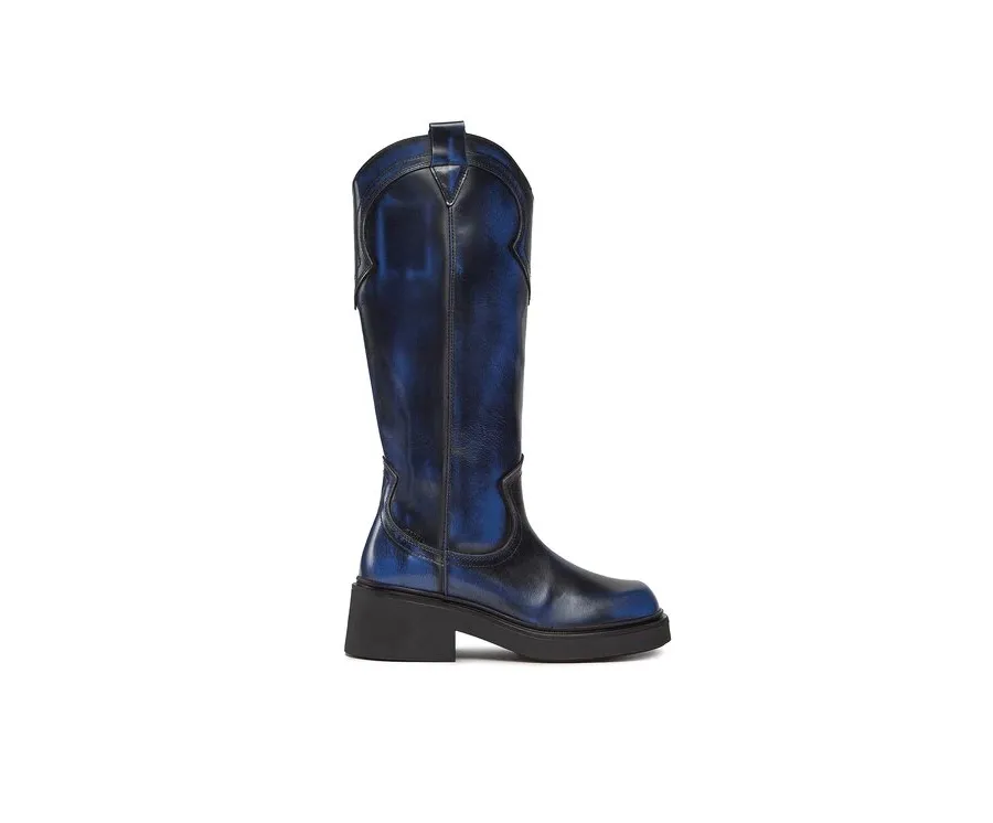 obrazek 1 Bronx Kowbojki Western 14298-S Niebieski