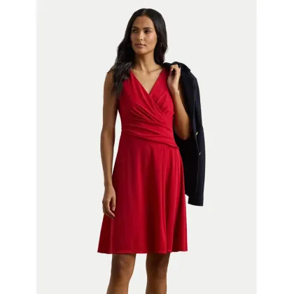 Zdjęcie LAUREN RALPH LAUREN Sukienka koktajlowa 250865006023 Czerwony Regular Fit
