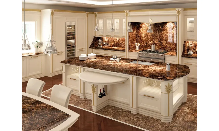 an island in a classic style