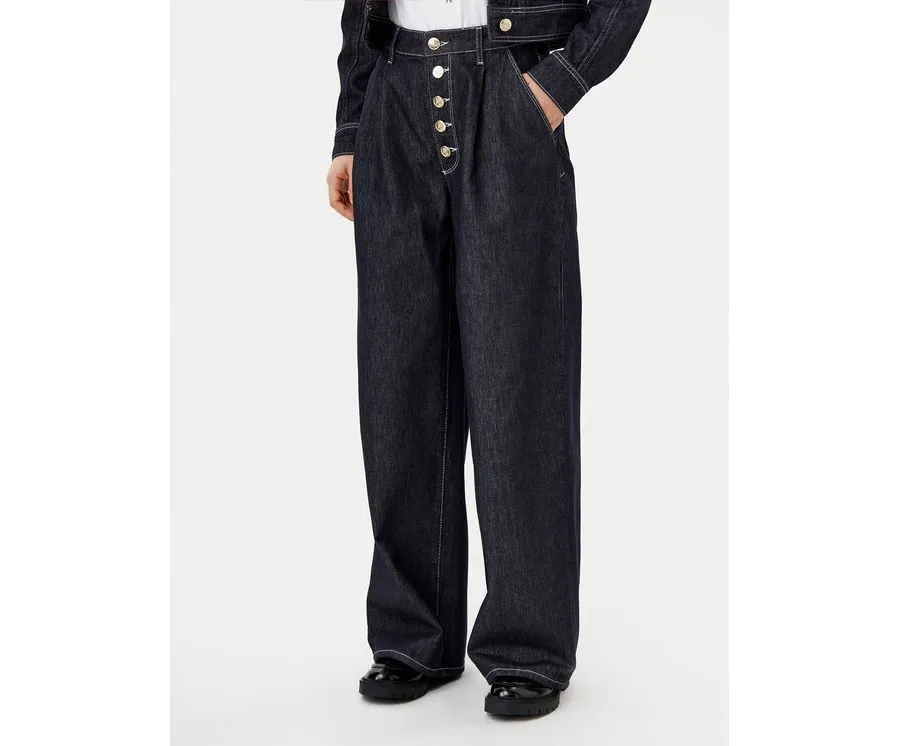 obrazek 1 KARL LAGERFELD Jeansy A1W10133 Granatowy Loose Fit