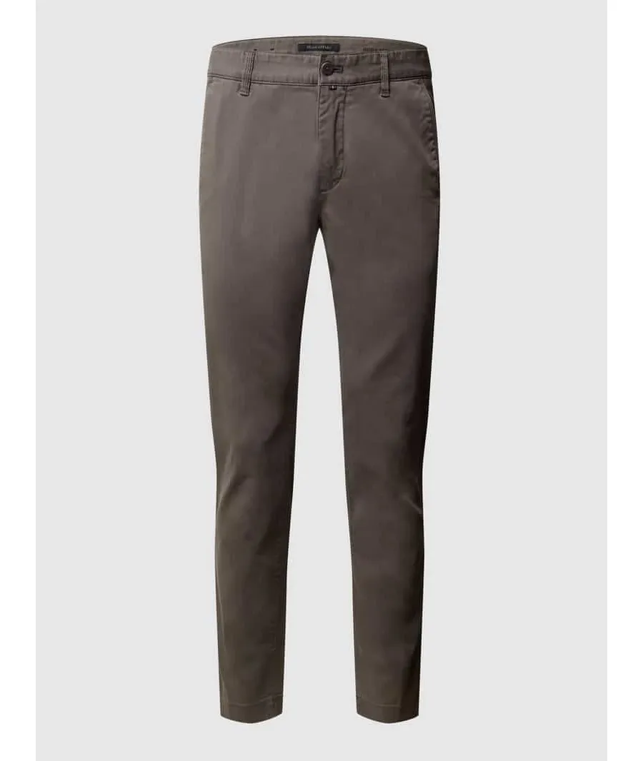 obrazek 1 Marc O'Polo Chinosy B21 0108 10064 Szary Tapered Fit