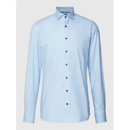 Zdjęcie Koszula biznesowa o kroju slim fit z diagonalu