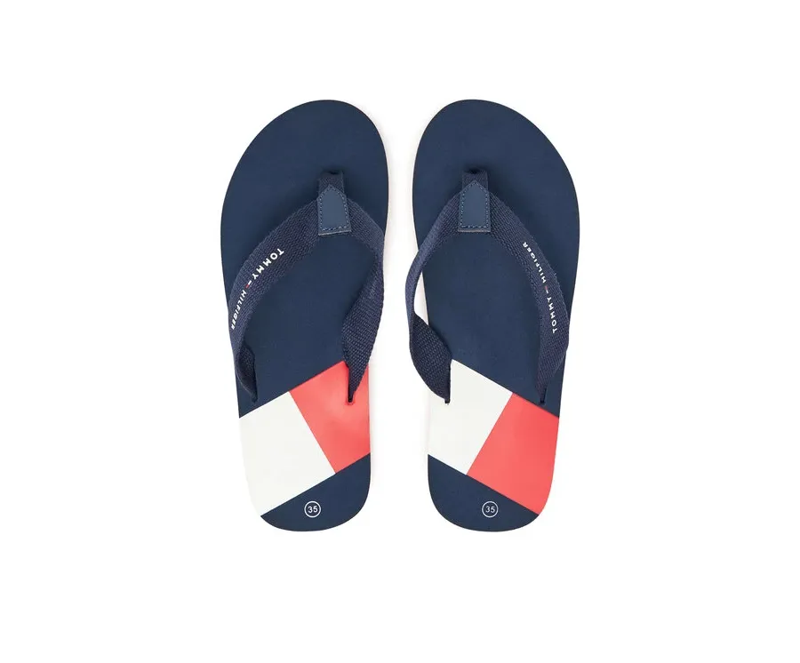 obrazek 1 Tommy Hilfiger Japonki T3X8-33908-0058 S Granatowy