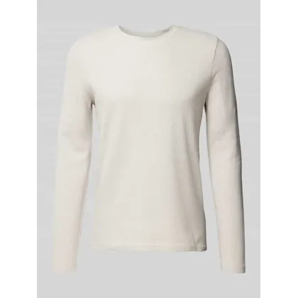 Zdjęcie Bluzka z długim rękawem o kroju regular fit z bawełną ekologiczną