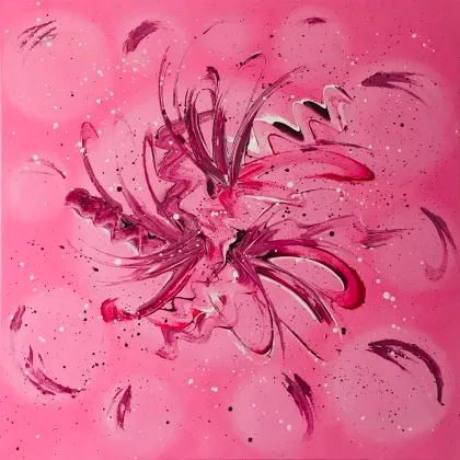 Zdjęcie Bubble gum, akryl na płótnie