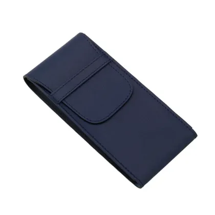 Picture Handmade navy blue watch case