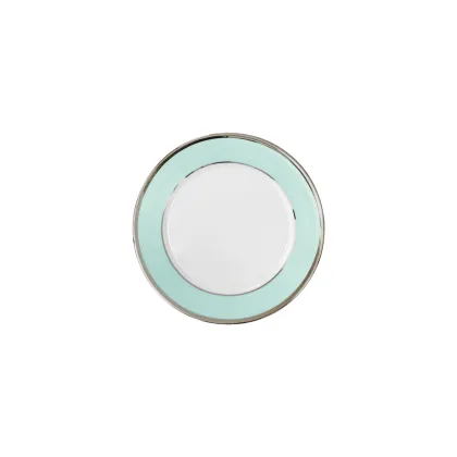 Zdjęcie Elegancki porcelanowy talerzyk na chleb lub masło z kolekcji Ethereal Blue - Porcel