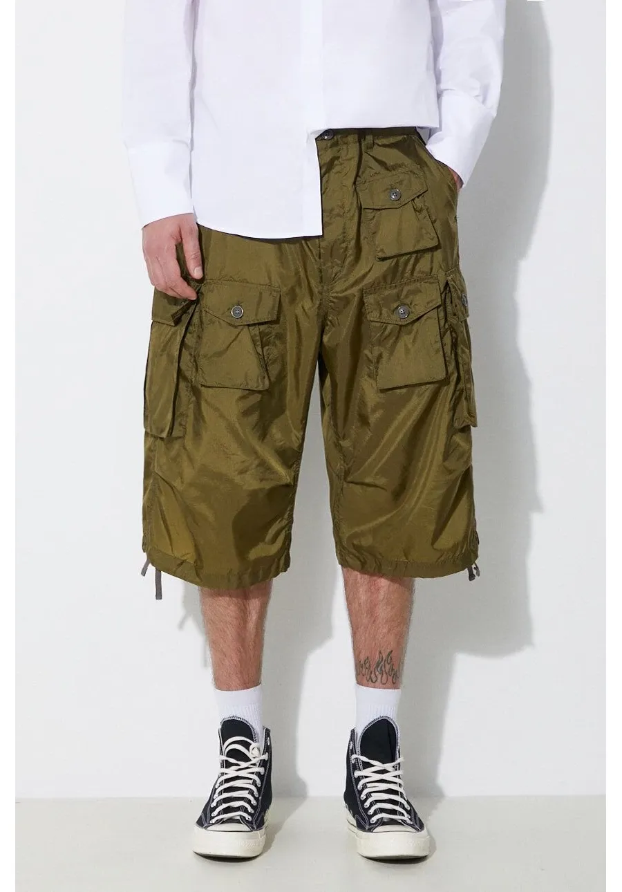 obrazek 1 Engineered Garments szorty FA Short męskie kolor zielony OR276.DZ027