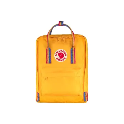 Zdjęcie Fjallraven plecak Kanken Rainbow kolor żółty duży F23620.141.907
