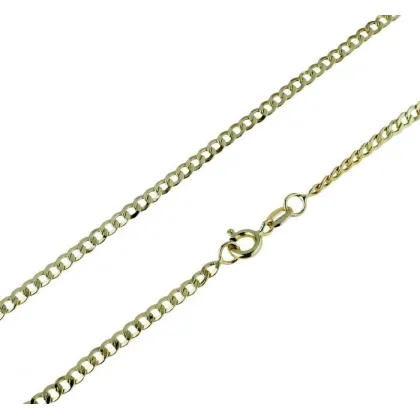 Zdjęcie Klasyczny złoty łańcuszek męski 60 cm