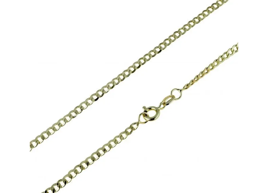 obrazek 1 Klasyczny złoty łańcuszek męski 60 cm