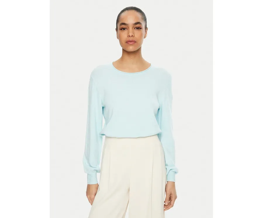 obrazek 1 Olsen Sweter 11000585 Błękitny Regular Fit