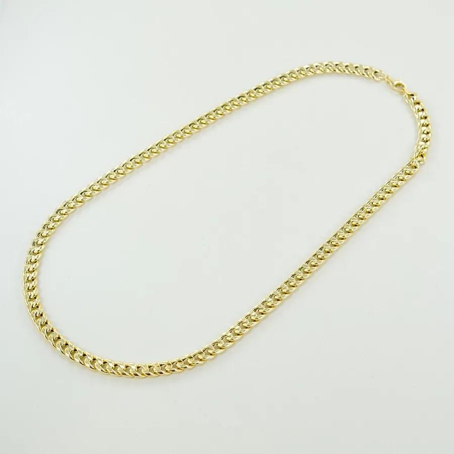 obrazek 4 Łańcuszek z żółtego złota dla mężczyzn (50 cm)