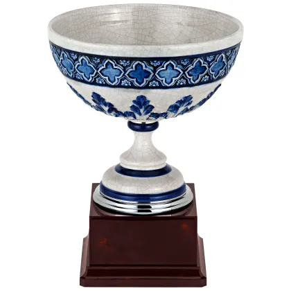 Zdjęcie Ceramiczny puchar sportowy z opcją grawerunku