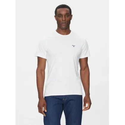 Zdjęcie Barbour T-Shirt Essential Sports MTS0331WH11 Biały Tailored Fit