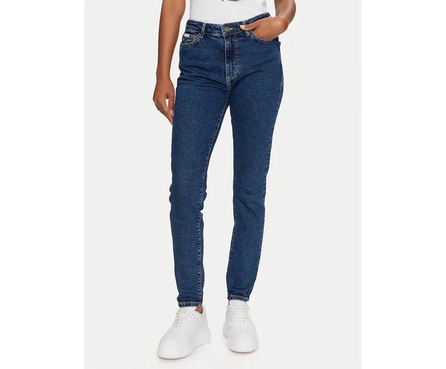 obrazek 1 Guess Jeans Jeansy W4YA92 D5CB2 Granatowy Skinny Fit