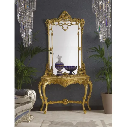 Zdjęcie Stylowe włoskie lustro w stylu antycznym - Morello Gianpaolo