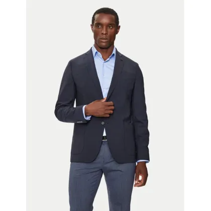 Zdjęcie Michael Kors Marynarka MK0SB01003 Granatowy Slim Fit