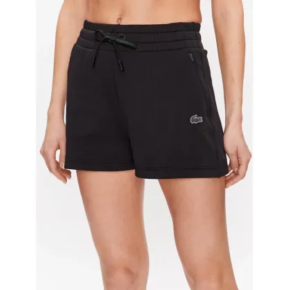 Zdjęcie Lacoste Szorty sportowe GF5378 Czarny Regular Fit