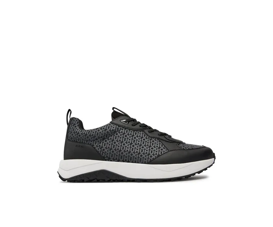 obrazek 1 Hugo Sneakersy Kane Runn Mono2 50517257 Czarny HUGO