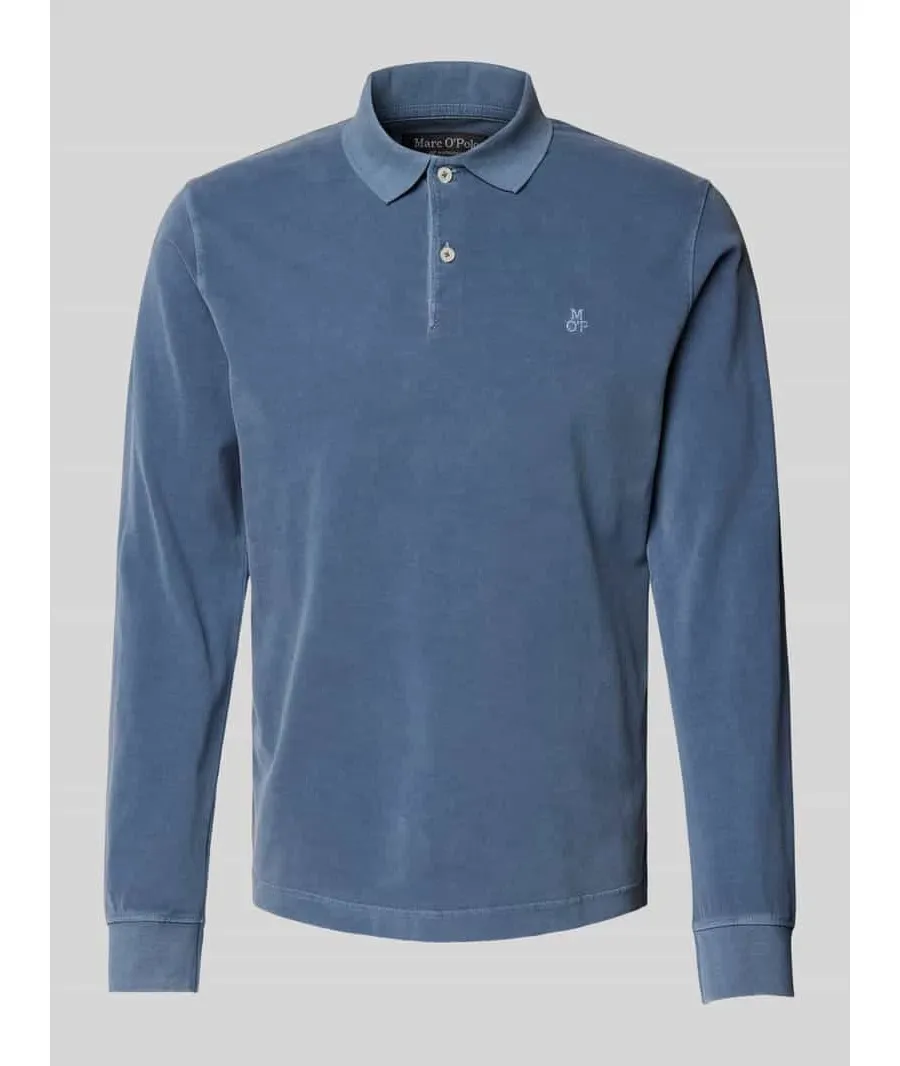 obrazek 1 Koszulka polo o kroju regular fit z czystej bawełny z wyhaftowanym logo