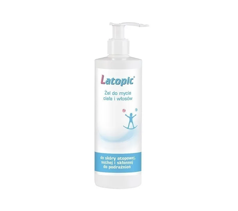 obrazek 1 Latopic Żel do mycia ciała i włosów, 400 ml 400 ml