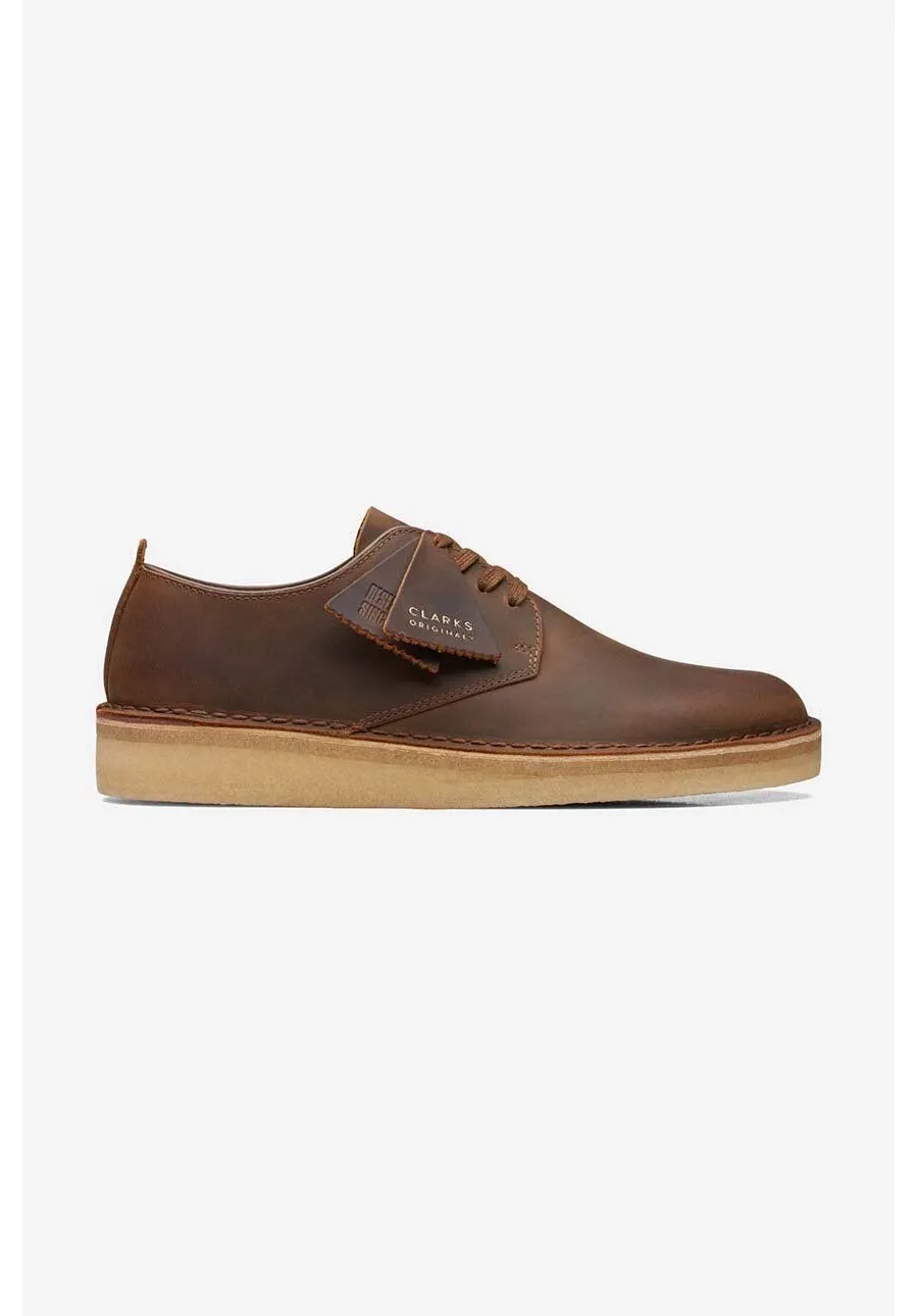obrazek 1 Clarks półbuty skórzane Coal London Beeswax kolor brązowy 26171493 26171493-BROWN