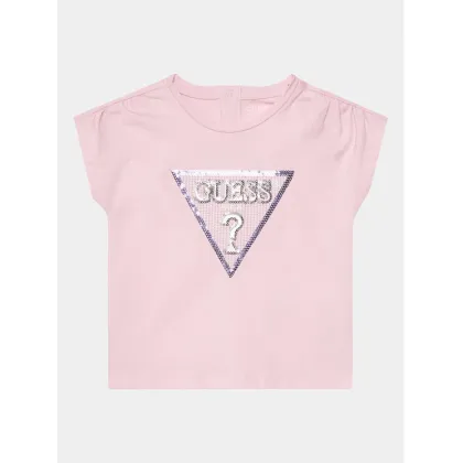 Zdjęcie Guess T-Shirt K4GI11 K6YW4 Różowy Regular Fit