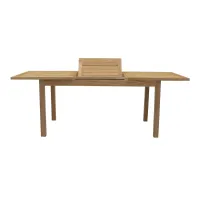 Picture Rectangular extendable table by Giasone-Savana for the dining room or garden