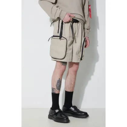 Zdjęcie Alpha Industries szorty Utility UV męskie kolor beżowy 146252UV