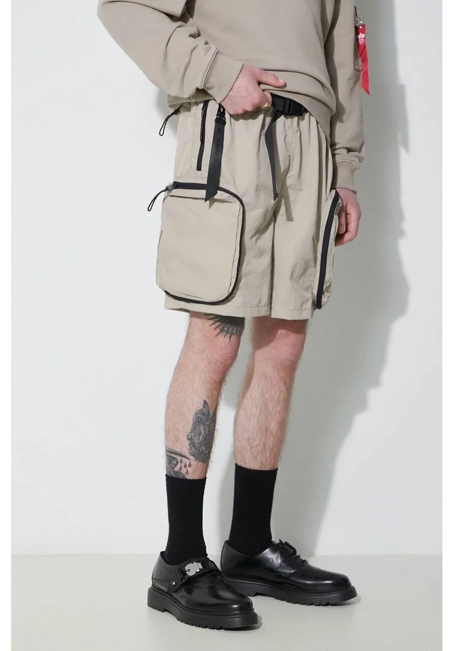 obrazek 1 Alpha Industries szorty Utility UV męskie kolor beżowy 146252UV