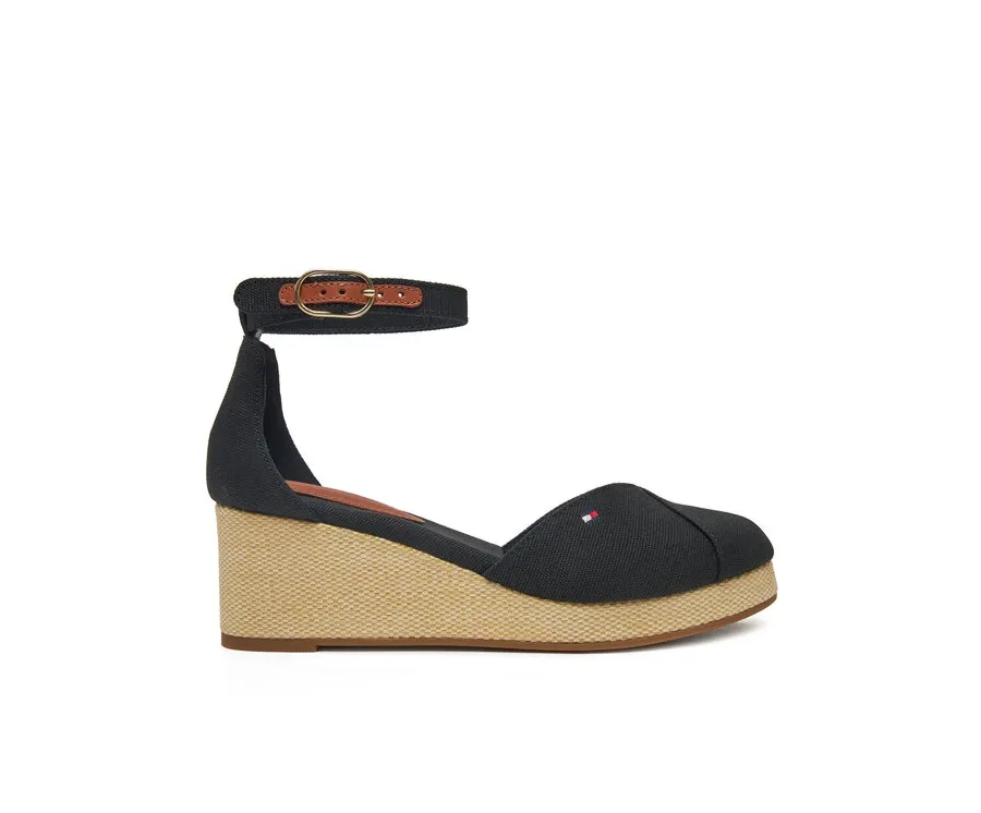 obrazek 1 Tommy Hilfiger Espadryle FW0FW08657 Czarny