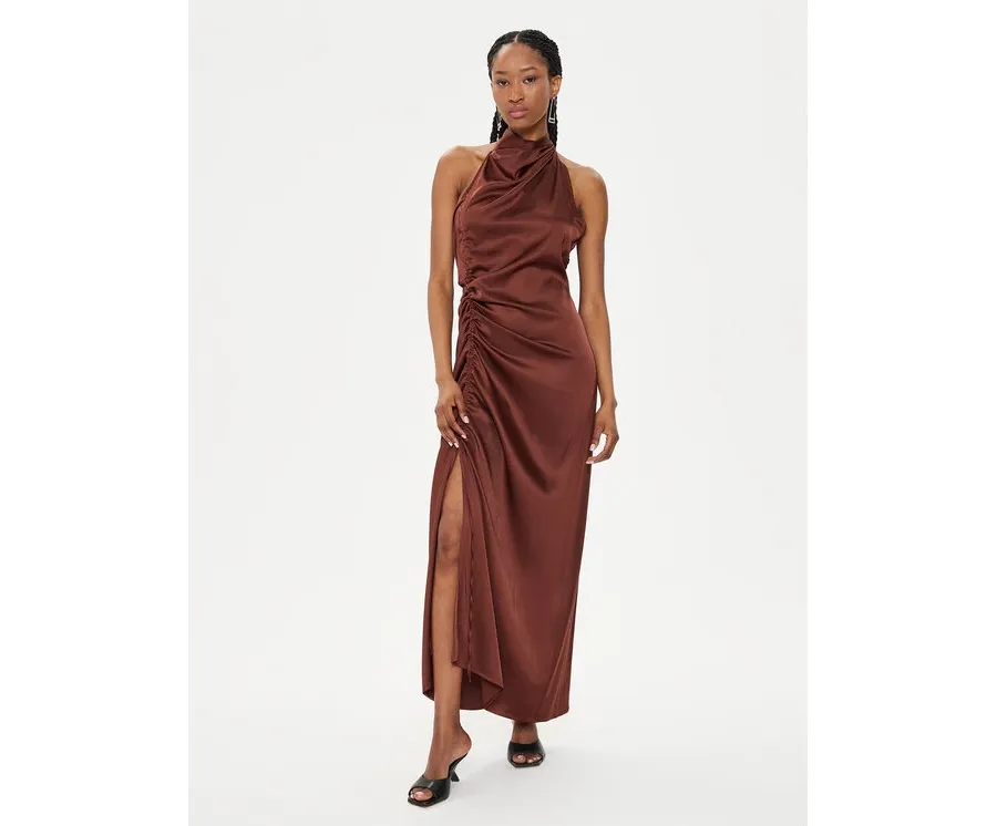 obrazek 1 Gestuz Sukienka letnia Walery 10908960 Brązowy Relaxed Fit