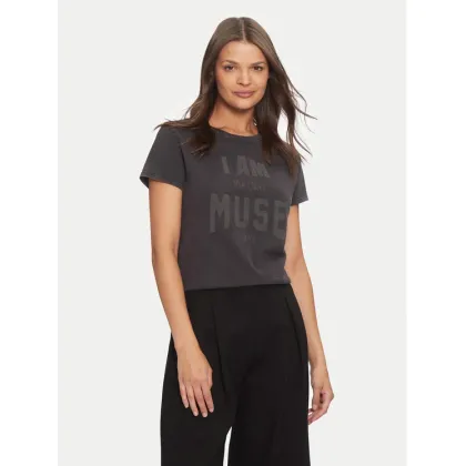 Zdjęcie Deha T-Shirt C12151 Czarny Regular Fit