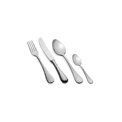 Zdjęcie Oryginalny włoski komplet 6 łyżeczek do espresso Epoque ze stali nierdzewnej