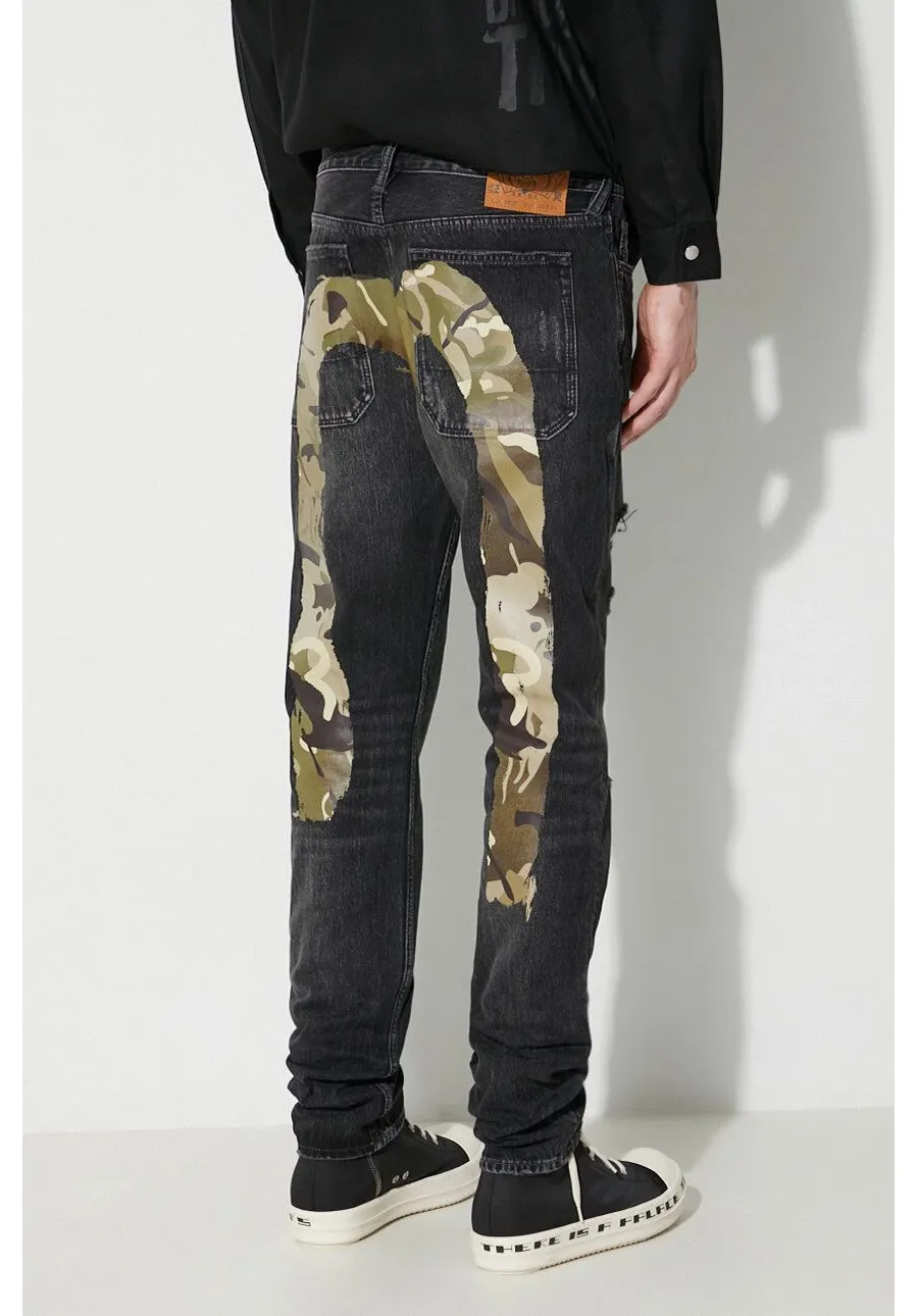 obrazek 1 Evisu jeansy Camuflage Brushstroke Daicock męskie 2EAHTM3JE890317CS