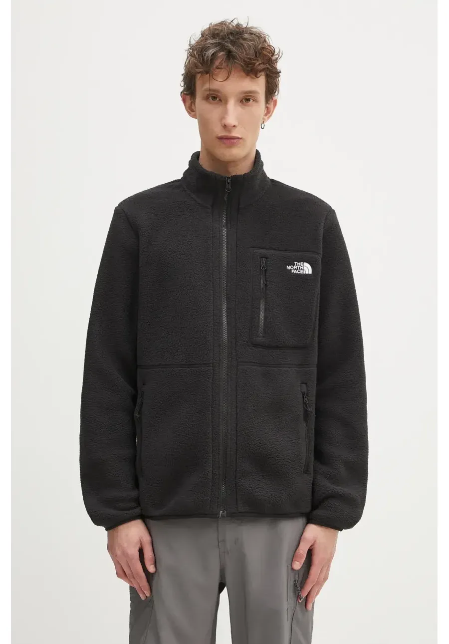 obrazek 1 The North Face bluza sportowa Yumiori kolor czarny gładka NF0A883RKX81