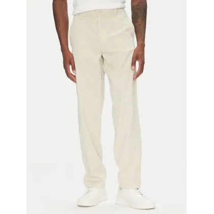Zdjęcie Lindbergh Spodnie materiałowe 30-008031 Beżowy Relaxed Fit