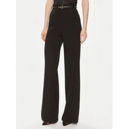 Zdjęcie Elisabetta Franchi Spodnie materiałowe PA-053-42E2-5895 Czarny Relaxed Fit