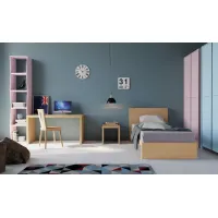 Picture NANI chair with wooden seat - Fratelli Mirandola