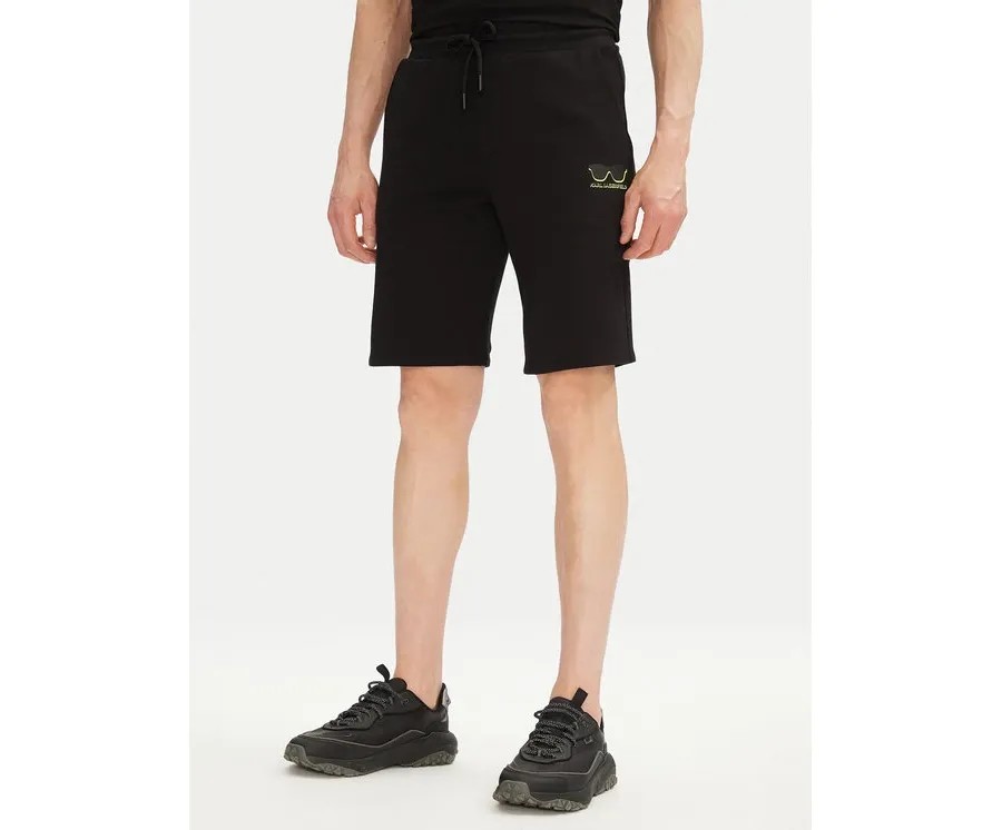obrazek 1 KARL LAGERFELD Szorty sportowe 705400 552917 Czarny Regular Fit
