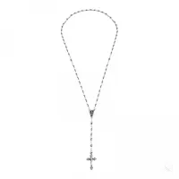 Picture A unique rosary with 3mm bead balls - Zaramella Argenti