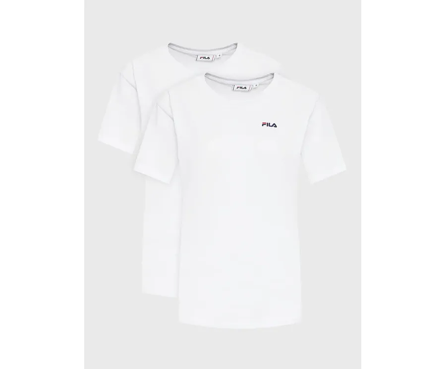 obrazek 1 Fila Komplet 2 t-shirtów Bari FAW0139 Biały Regular Fit