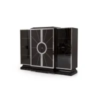 Picture Italian classic 4-door cabinet for the office - Bianchini