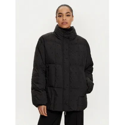 Zdjęcie ViCOLO Kurtka puchowa TS0023 Czarny Regular Fit