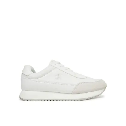 Zdjęcie Calvin Klein Jeans Sneakersy Retro Runner Low Laceup Canvas YW0YW01888 Biały