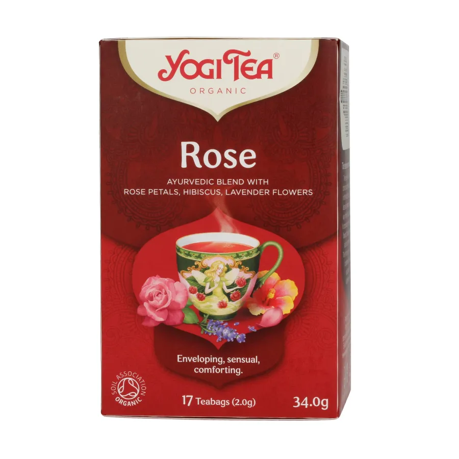 obrazek 1 Yogi Tea - Rose - Herbata 17 Torebek YOGI TEA